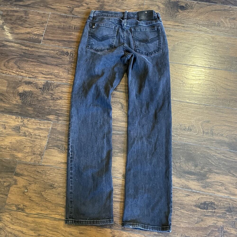 Cody James Women’s MidRise Straight Leg Black Jeans Size 29x32